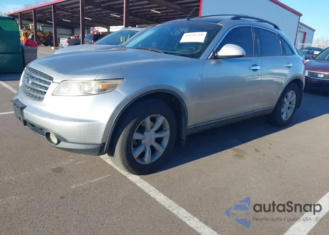 2004 Infiniti Fx35 z USA, uszkodzony, nr VIN JNRAS08W64X219971